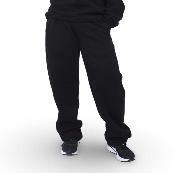 ⁦PANTS HOODIE BLACK⁩ - الصورة ⁦2⁩
