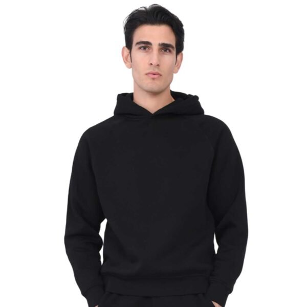 TOP HOODIE BLACK