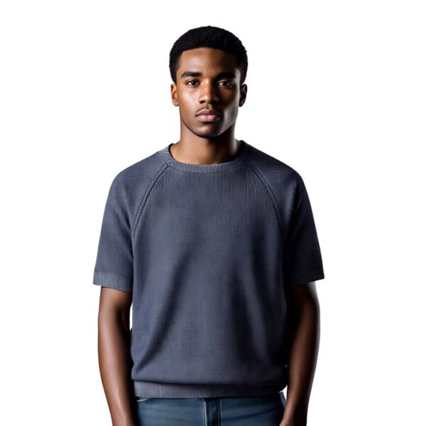 Grey Triko Round Neck
