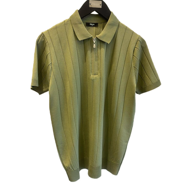 Triko Zipper One Khaki