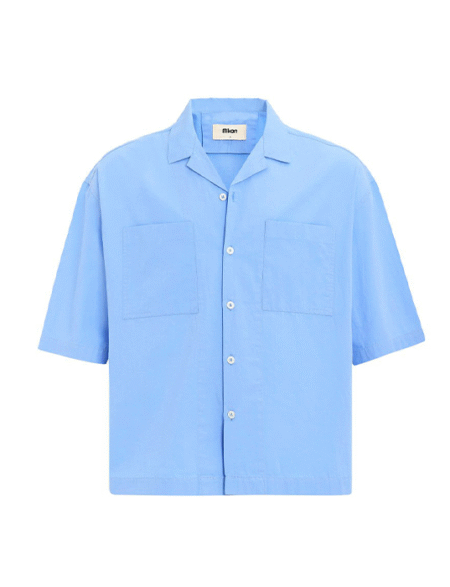 Light Blue Shirt Half Sleeve