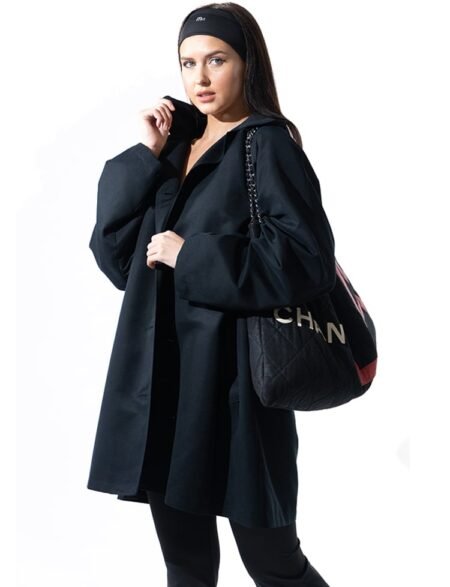 Black women's coat jacket