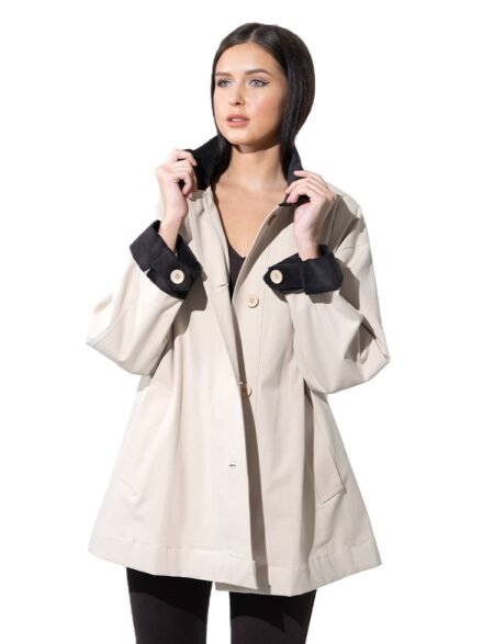 Women's beige coat