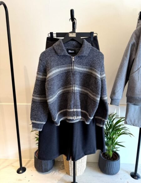 Women's Ghoul Polo knit top and grass pants set