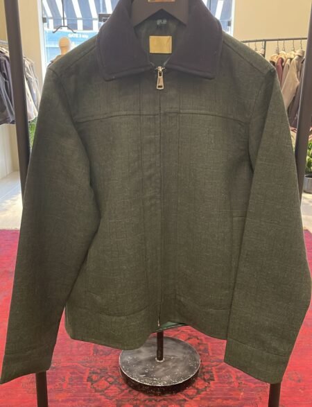 Olive Checkered Jacket