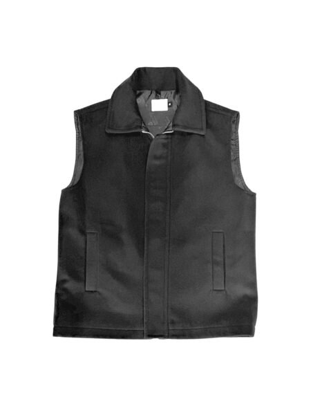 dark gray classic vest