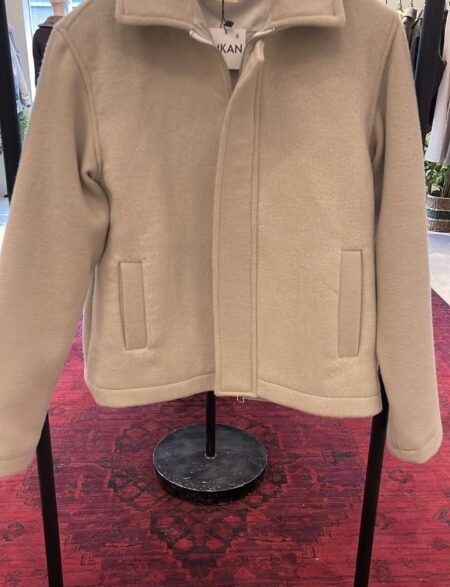 Classic Cream Wool Jacket