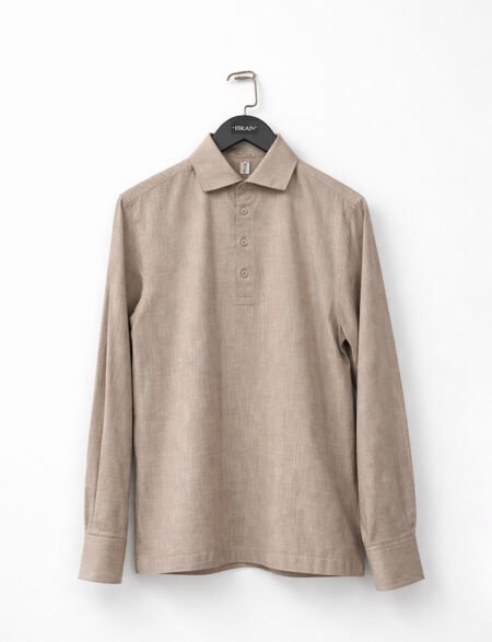 HENLEY SHIRT BEIGE