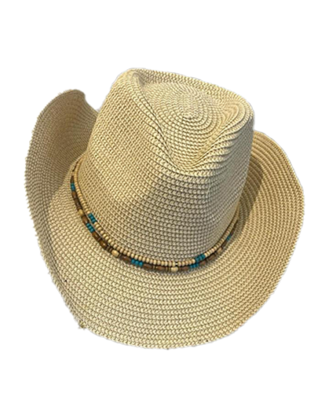 Beige Cowboy cap